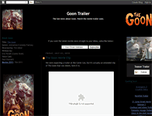 Tablet Screenshot of goon-movie-trailer.blogspot.com