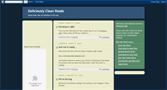 Desktop Screenshot of cleanreads.blogspot.com