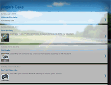 Tablet Screenshot of angiescake.blogspot.com