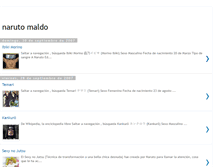 Tablet Screenshot of narutomaldo.blogspot.com
