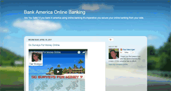 Desktop Screenshot of bank-america-online-banking.blogspot.com