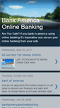 Mobile Screenshot of bank-america-online-banking.blogspot.com