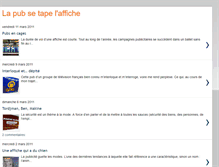 Tablet Screenshot of lapubsetapelaffiche.blogspot.com