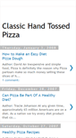 Mobile Screenshot of classic-hand-tossed-pizza.blogspot.com