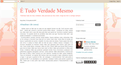 Desktop Screenshot of etudoverdademesmo.blogspot.com