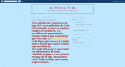 Desktop Screenshot of equipoxuvenilt.blogspot.com