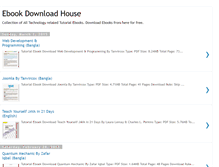 Tablet Screenshot of downloadebookbd.blogspot.com