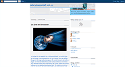 Desktop Screenshot of naturwissensschaftundco.blogspot.com