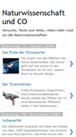 Mobile Screenshot of naturwissensschaftundco.blogspot.com