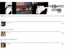Tablet Screenshot of furbabiesunited.blogspot.com