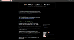 Desktop Screenshot of livarquitectura.blogspot.com