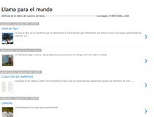 Tablet Screenshot of llamaparaelmundo.blogspot.com