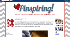 Desktop Screenshot of pinspiring.blogspot.com