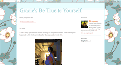 Desktop Screenshot of graciesbetruetoyou.blogspot.com