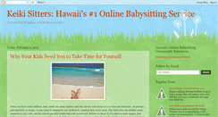 Desktop Screenshot of keikisitters.blogspot.com