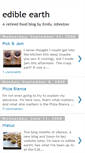 Mobile Screenshot of edibleearth.blogspot.com