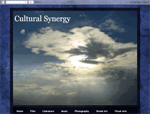 Tablet Screenshot of culturalsynergy.blogspot.com