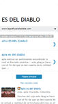 Mobile Screenshot of apiaesdeldiablo.blogspot.com