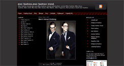 Desktop Screenshot of men-fashion-trend.blogspot.com