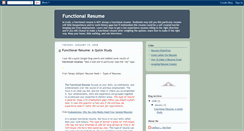 Desktop Screenshot of functionalresume.blogspot.com