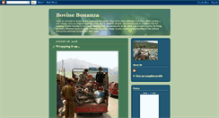 Desktop Screenshot of bovinebonanza.blogspot.com