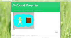 Desktop Screenshot of 8poundpreemie.blogspot.com