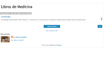 Tablet Screenshot of lalibreriamedica.blogspot.com
