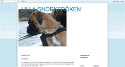 Desktop Screenshot of lillasnorkfroken2010.blogspot.com