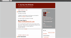 Desktop Screenshot of johnnyplayspool.blogspot.com