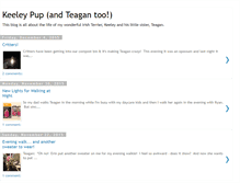 Tablet Screenshot of keeleypup.blogspot.com