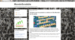 Desktop Screenshot of mundoscrabble.blogspot.com