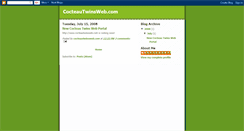Desktop Screenshot of cocteautwinsweb.blogspot.com