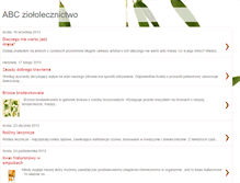 Tablet Screenshot of abcziololecznictwo.blogspot.com