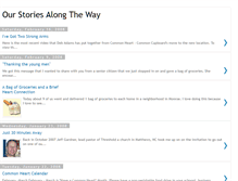 Tablet Screenshot of ourstoriesalongtheway.blogspot.com
