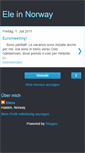 Mobile Screenshot of eleinnorway.blogspot.com