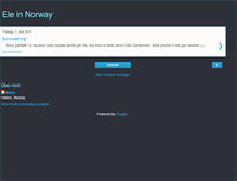 Tablet Screenshot of eleinnorway.blogspot.com