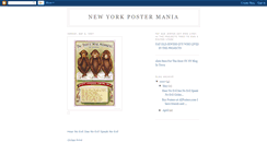 Desktop Screenshot of newyorkpostermania.blogspot.com