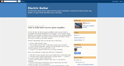 Desktop Screenshot of electricguitar-electricguitar.blogspot.com