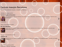 Tablet Screenshot of centrosmasajesbarcelona.blogspot.com