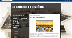 Desktop Screenshot of elbaguldelahistoria.blogspot.com