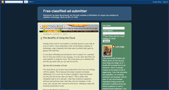Desktop Screenshot of my-free-classified-ad-submitter.blogspot.com