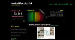 Desktop Screenshot of make-life-colorful.blogspot.com