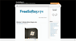 Desktop Screenshot of freesofts5171.blogspot.com