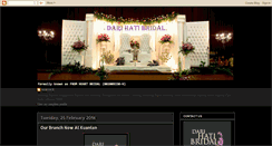 Desktop Screenshot of darihati-bridal.blogspot.com