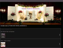 Tablet Screenshot of darihati-bridal.blogspot.com