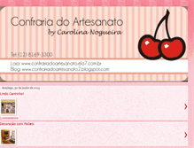 Tablet Screenshot of confrariadoartesanato2.blogspot.com