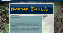 Desktop Screenshot of mountainbikela.blogspot.com