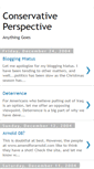 Mobile Screenshot of conservativeperspective.blogspot.com