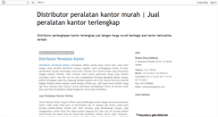 Desktop Screenshot of distributorperalatankantormurah.blogspot.com