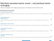 Tablet Screenshot of distributorperalatankantormurah.blogspot.com